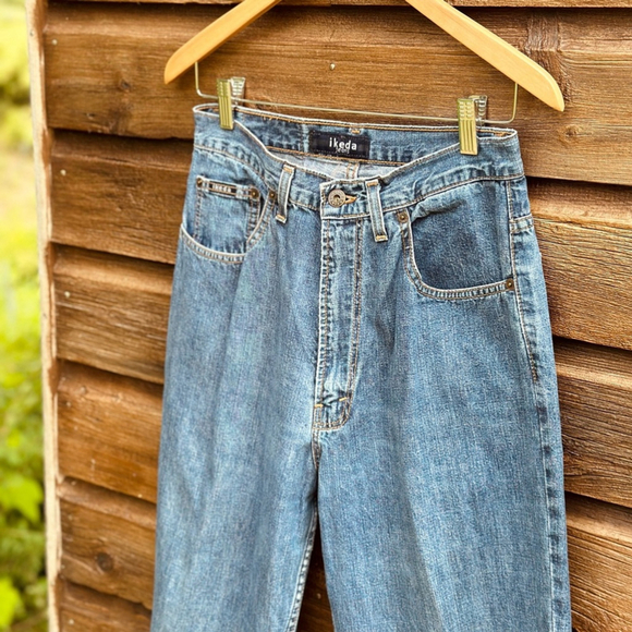 Vintage Ikeda high rise Jeans - lightweight denim - size 31 - Picture 5 of 8